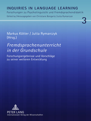 cover image of Fremdsprachenunterricht in der Grundschule